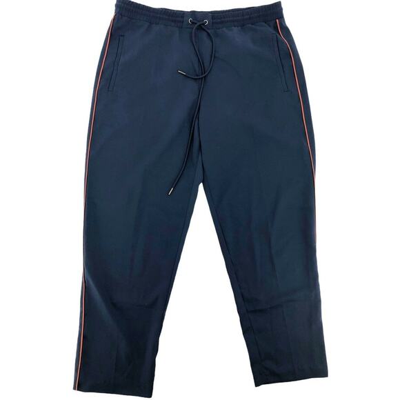 Urban Outfitters Pants - Urban Outfitters SILENCE NOISE Track Pants Womens Size M Blue Side Stripe Y2K